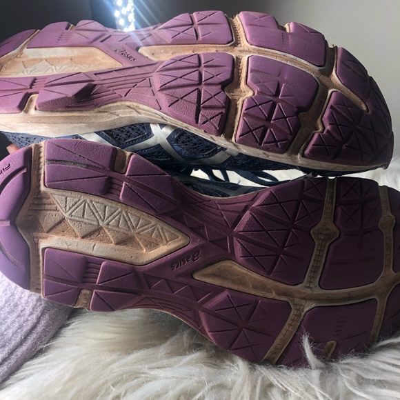 Asics womens gel excite 4 walking running athletic sneakers - Picture 6 of 7